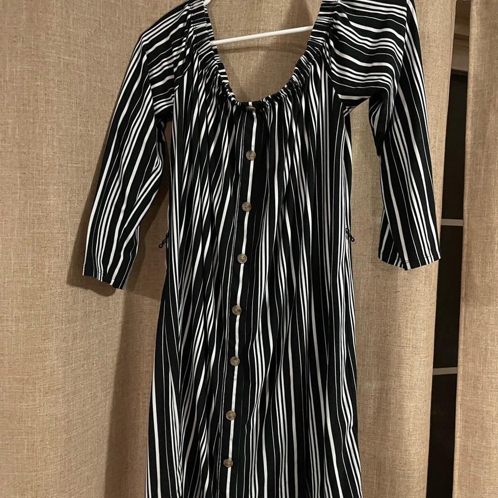 No Comment Off the Shoulder Dress